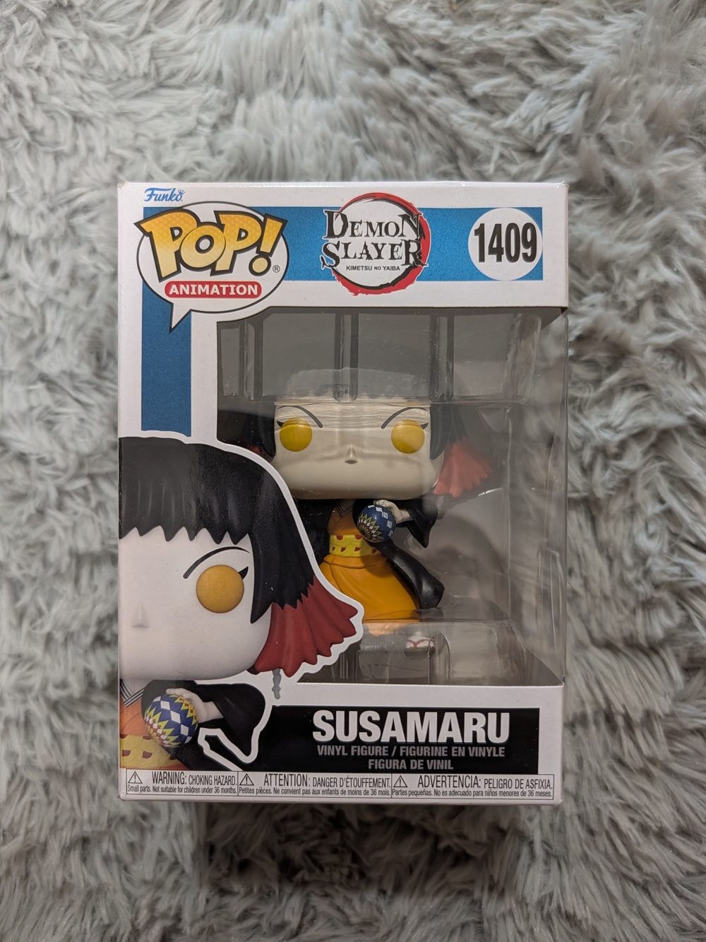 Funko Animation Demon Slayer Susamaru Vinyl Figure - Yellow/Black